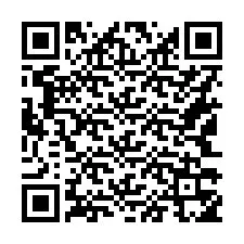 QR-koodi puhelinnumerolle +16143355225