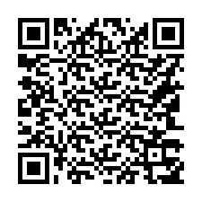 QR-Code für Telefonnummer +16143357919