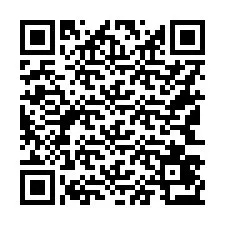 QR код за телефонен номер +16143473724