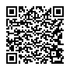 QR код за телефонен номер +16143473732