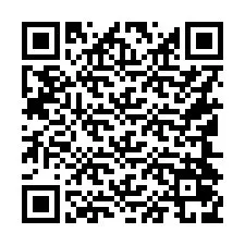 Codice QR per il numero di telefono +16144079618