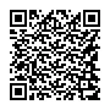 QR-koodi puhelinnumerolle +16144217072