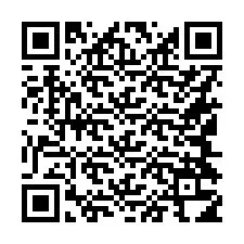 QR код за телефонен номер +16144314636