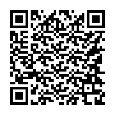 QR-koodi puhelinnumerolle +16144328578