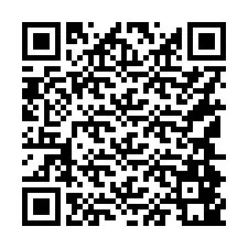 Código QR para número de teléfono +16144841570