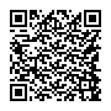 QR-koodi puhelinnumerolle +16144945294