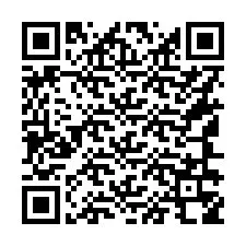 Codice QR per il numero di telefono +16146358100