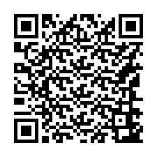 Código QR para número de telefone +16146643055