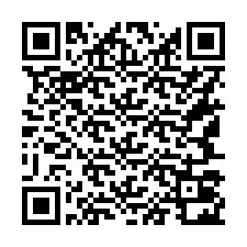 QR kód a telefonszámhoz +16147022020