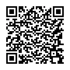 Codice QR per il numero di telefono +16147298558