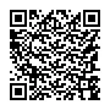 Código QR para número de telefone +16147544054