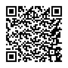 QR-koodi puhelinnumerolle +16147544057