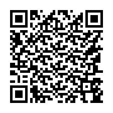 QR-koodi puhelinnumerolle +16147544058