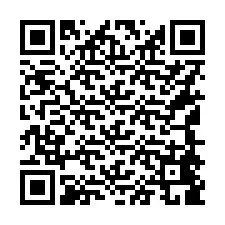 Código QR para número de teléfono +16148489800