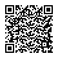 QR-Code für Telefonnummer +16148679614