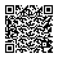 QR код за телефонен номер +16152418442