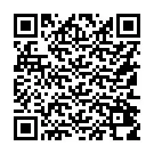 Kode QR untuk nomor Telepon +16152418644