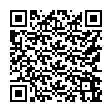 Código QR para número de teléfono +16152665624