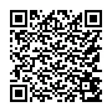 Código QR para número de telefone +16153453734