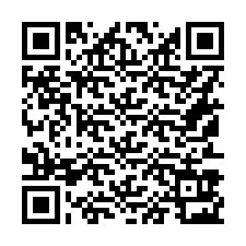 Código QR para número de telefone +16153923445