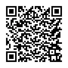 QR код за телефонен номер +16154361315