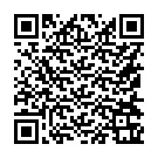 Código QR para número de telefone +16154361316