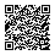 Código QR para número de teléfono +16155103415