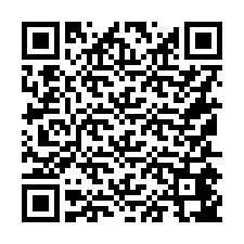 QR код за телефонен номер +16155447074