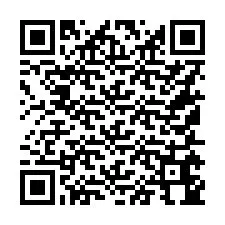 QR Code สำหรับหมายเลขโทรศัพท์ +16155644034