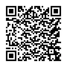 Codice QR per il numero di telefono +16157245649