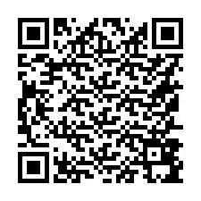 QR-код для номера телефона +16157895666