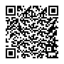 QR код за телефонен номер +16158631673