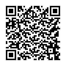 Código QR para número de telefone +16158649590