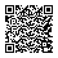 QR код за телефонен номер +16162070437