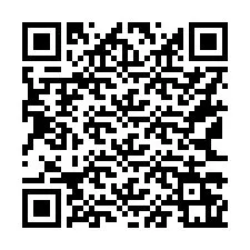 Código QR para número de teléfono +16163261430