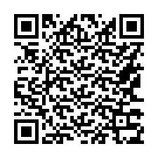 QR-koodi puhelinnumerolle +16163335077