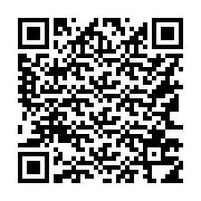 Código QR para número de teléfono +16163714768