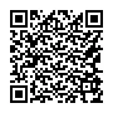 Código QR para número de teléfono +16165974323