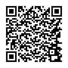 QR-koodi puhelinnumerolle +16166492386