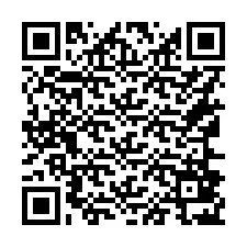 Código QR para número de teléfono +16166827649