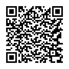 QR Code สำหรับหมายเลขโทรศัพท์ +16167238230