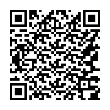 QR-koodi puhelinnumerolle +16167304133