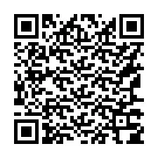 Kod QR dla numeru telefonu +16167304140