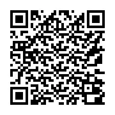 电话号码二维码 +16172000000