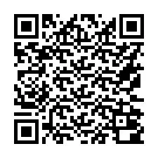 QR Code pour le numéro de téléphone +16172000023