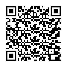 QR-код для номера телефона +16172000041