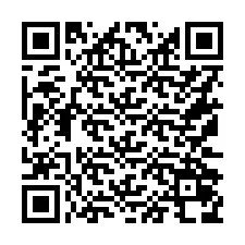 QR Code สำหรับหมายเลขโทรศัพท์ +16172078674