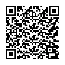 Codice QR per il numero di telefono +16172093224