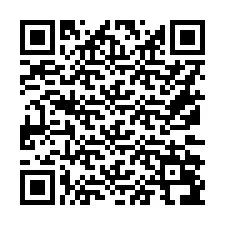 QR-code voor telefoonnummer +16172096409