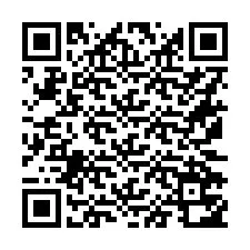 Código QR para número de telefone +16172752692